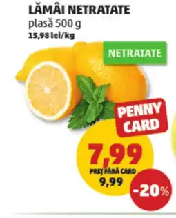 Penny Lămâi netratate Ofertă