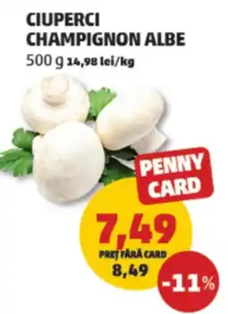 Penny Ciuperci champignon albe Ofertă