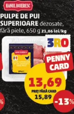 Penny Pulpe de pui superioare Ofertă