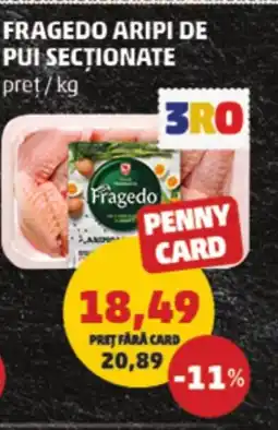 Penny Fragedo Aripi de pui sectionate Ofertă