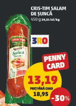 Penny Cris-tim salam de suncă Ofertă
