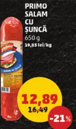 Penny Primo salam cu suncă Ofertă