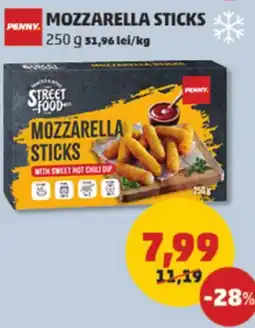 Penny Mozzarella sticks Ofertă