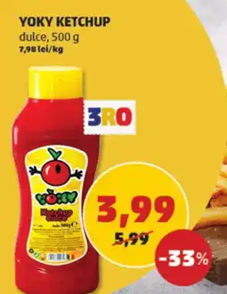 Penny Yoky ketchup dulce Ofertă