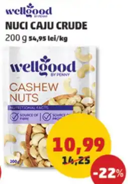 Penny Wellgood Nuci caju crude Ofertă