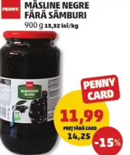 Penny Măsline negre fără sâmburi Ofertă