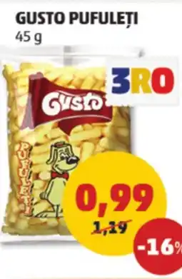 Penny Gusto pufuleți Ofertă