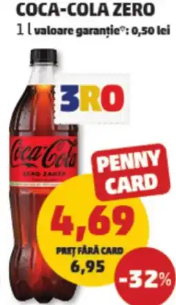 Penny Coca-cola zero Ofertă