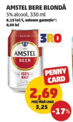 Penny Amstel bere blondă Ofertă