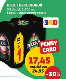 Penny Beck's bere blondă Ofertă