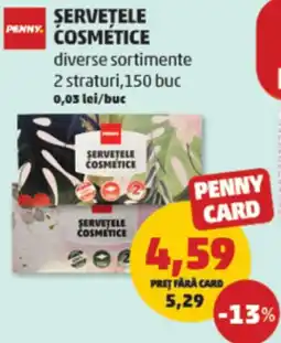 Penny Servetele cosmétice Ofertă