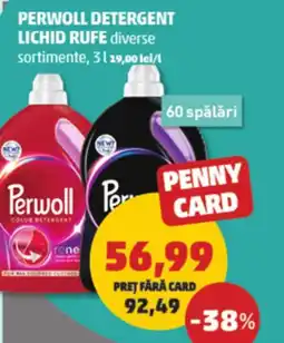 Penny Perwoll detergent lichid rufe Ofertă
