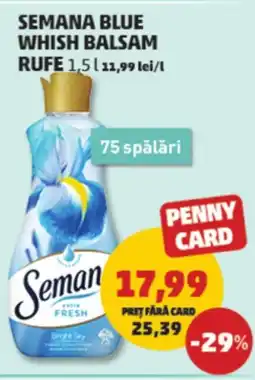 Penny Semana blue whish balsam rufe Ofertă