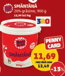 Penny Smântână Ofertă