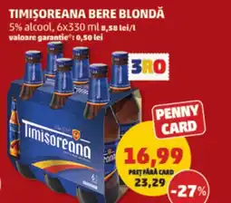 Penny Timişoreana bere blondă Ofertă