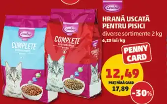Penny Louisa Hrană uscată pentru pisici Ofertă
