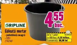 Hornbach Găleată mortar - polietilenă neagră Ofertă