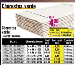 Hornbach Cherestea verde Ofertă