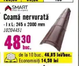 Hornbach Coamǎ nervurată Ofertă