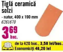 Hornbach Ţiglǎ ceramică solzi Ofertă
