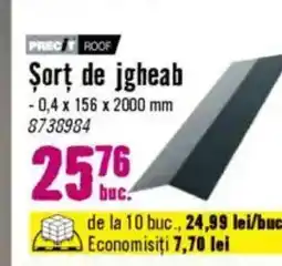 Hornbach Şort de jgheab Ofertă