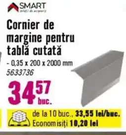 Hornbach Cornier de margine pentru tablă cutată Ofertă