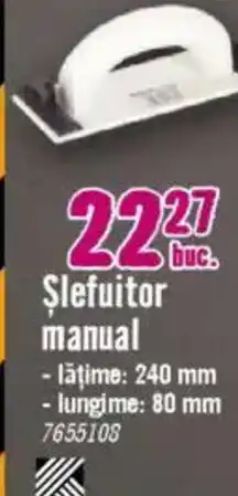Hornbach Șlefuitor manual Ofertă
