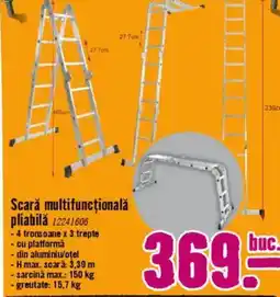 Hornbach Scară multifuncțională pliabilă Ofertă