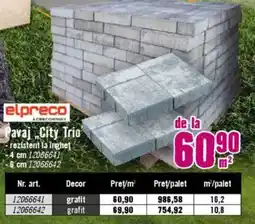 Hornbach Pavaj City Trio Ofertă