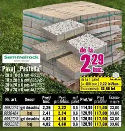 Hornbach Pavaj Pastella" Ofertă