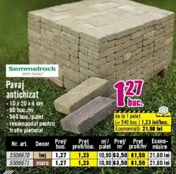 Hornbach Pavaj antichizat Ofertă