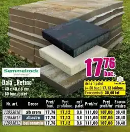 Hornbach Dala Retino Ofertă