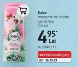 DM Balea momente de fericire gel de dus Ofertă