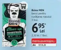 DM Balea MEN benzi pentru curățarea nasului Ofertă