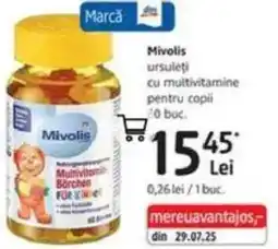 DM Mivolis ursuleți cu multivitamine pentru copii Ofertă
