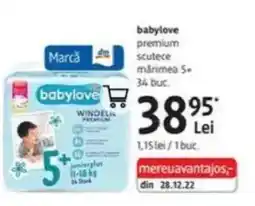 DM Babylove premium Ofertă