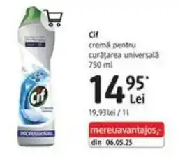 DM Cif cremă pentru curăţarea universală Ofertă