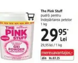 DM The Pink Stuff pudră pentru Indepărtarea petelor Ofertă