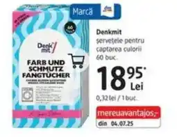 DM Denkmit servetele pentru captarea culorii Ofertă