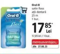 DM Oral-B satin floss ață dentară 25 m Ofertă