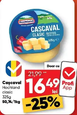 PROFI Cascaval Hochland clasic Ofertă