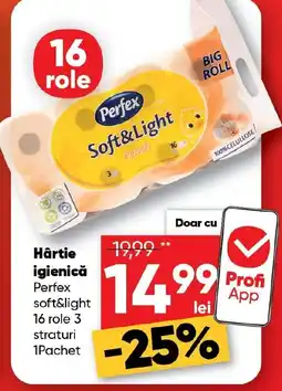PROFI Hârtie igienică Perfex soft&light Ofertă