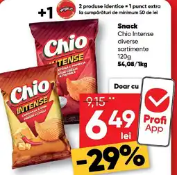 PROFI Snack Chio Intense Ofertă