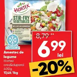 PROFI Amestec de legume Hortex orez&ciuperci Ofertă