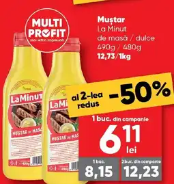 PROFI Mustar La Minut de masă dulce Ofertă
