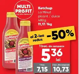 PROFI Ketchup La Minut picant / dulce Ofertă