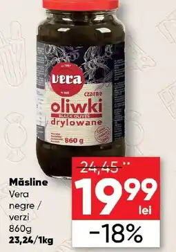PROFI Măsline Vera negre/ verzi Ofertă