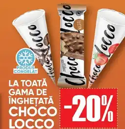PROFI La toată gama de înghetată choco locco Ofertă