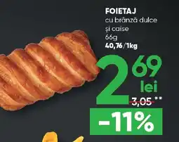 PROFI Foietaj cu brânză dulce şi caise Ofertă