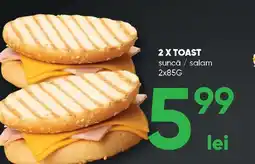 PROFI 2 X TOAST șuncă / salam Ofertă